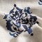 Threadmade Home Navara Medallion Room Darkening Window Curtain, Navy - 52"W x 95"L